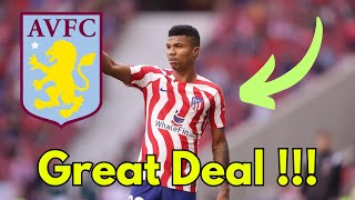 BREAKING NEWS GREAT DEAL ASTON VILLA TRANSFER RUMORS [upl. by Regine]