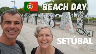 SETÚBAL PORTUGAL  Beach and Harbour Walk  Best Value Lunch Deal in Portugal [upl. by Raye]