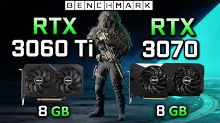 Geforce RTX 3060 Ti vs RTX 3070 Test in 8 Games  1080p 1440p 2160p [upl. by Uon975]