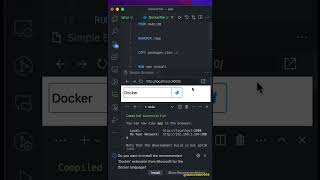 Dockerize React App docker reactjs javascript [upl. by Goebel]