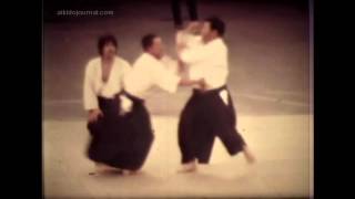 Morihiro Saitos Explosive Iriminage at the 1978 AllJapan Aikido Demonstration [upl. by Winikka]