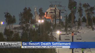 Ski Resort Settles Lawsuit Involving Fatal Lift Accident [upl. by Ljoka]