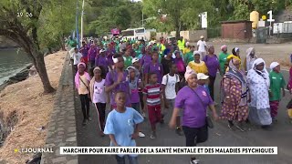 Marcher pour faire parler de la santé mentale et des maladies psychiques [upl. by Puett197]