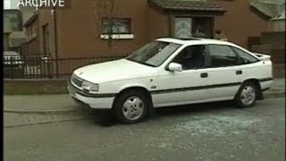 Johnny Adair murder attempt by the IRA as he sat in his car on the Shankill road 6th March 1993 [upl. by Heinrick929]