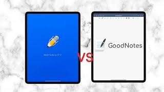 Notability vs GoodNotes 5 2019 Paperless Student [upl. by Nadabb503]