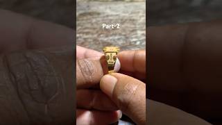 Gold Ring Design Making  Sonar Angti  sone ka Anguthi 💍❤️🤩 shorts goldring [upl. by Nythsa]