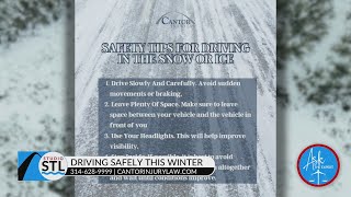 Cantor Injury Law Winter driving doesn’t have to leave you in the cold [upl. by Yolande847]