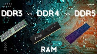 DDR3 VS DDR4 VS DDR5 Ram Differences [upl. by Chaker]