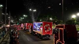 CARAVANA DE NATAL COCACOLA 2023  SANTOSSP [upl. by Wadlinger]