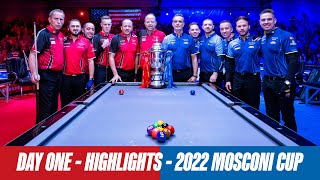 Day One  Highlights  2022 Mosconi Cup [upl. by Iur]