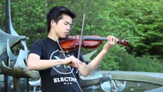 Asturias  Isaac Albeniz  Kevin Le Violin Cover [upl. by Anomahs]