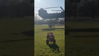 Chinook Helicopter Underslung Load [upl. by Ozzie]