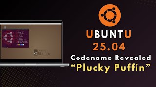 Ubuntu 2504 Codename Revealed Meet the quotPlucky Puffinquot [upl. by Kcirdot]