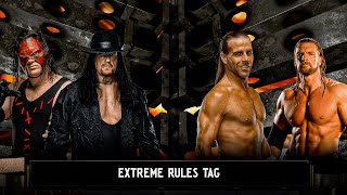 Brothers of Destruction vs DGeneration X Extreme Rules Clash [upl. by Yllah]