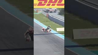 Wow Rossi Accidentally motogp marquez liveracemotogphariini dangerousrace [upl. by Heywood]