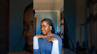 Box braids hairstyle pt3 hairstyle boxbraids penteados cabelo viralvideo shorts short [upl. by Ekusoyr]