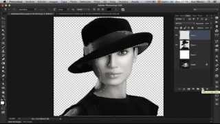 Crear un retrato relleno de texto con Photoshop [upl. by Aryaz]