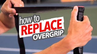 How to REPLACE your Overgrip the right way [upl. by Setsero787]