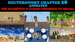 DEUTERONOMY CHAPTER 28 ANIMATED THE BLESSINGS amp CURSES PROMISED TO ISRAEL [upl. by Atteynot]