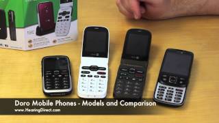 Doro Mobile Phones Models and Comparison [upl. by Jos]