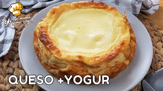 ⭐ TARTA DE QUESO PHILADELPHIA Y YOGUR muy fácil y sencilla [upl. by Ahsai]