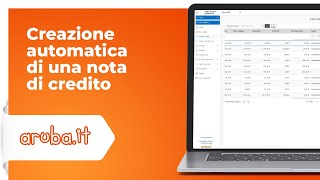 Creazione automatica di una nota di credito [upl. by Assenev750]