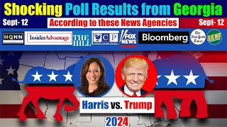 2024 Georgia Polls Trump and Harris Battle in Surprising Turn [upl. by Kaitlyn]