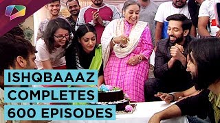 Team Ishqbaaaz Celebrates On Completing 600 Episodes  Star Plus [upl. by Agatha303]