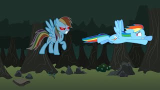 Confronting yourself remaster but rainbow dash sings Pls FNFCoversMLP watch my video pls [upl. by Soren632]