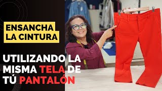 quot¡Transforma tu Pantalón Cómo Ensanchar la Cintura Usando Su Misma Tela  Tutorial Completoquot [upl. by Eilyw]