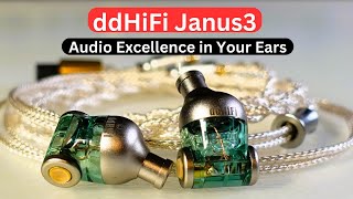 Audio Excellence in Your Ears ddHiFi E2023 Janus3 Review amp Impressions [upl. by Ninos974]