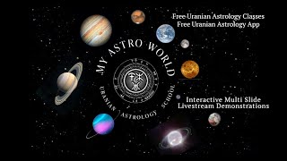 Live Free Uranian Astrology Were Back MyAstroWorld FreeUranianAstrology UranianAstroApp [upl. by Allekram81]