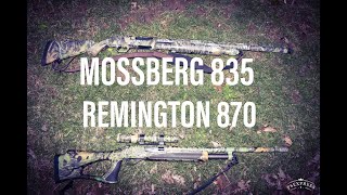 Turkey Gun Talk  Remington 870 VS Mossberg 835 [upl. by Sirovart]