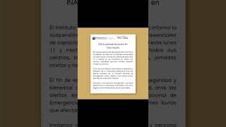 SUSPENCIÓN DE CLASES EN TODOS LOS CENTROS EDUCATIVOS DEL INA COSTA RICA 🇨🇷 [upl. by Gavini]