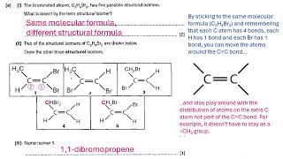 Structural isomers of alkenes and cycloalkanes corrected version [upl. by Acinoed]