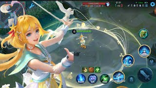 Shimmering seas  Dolia skin gameplay  only normal cuz i had many losestreaks on rank rn😔 [upl. by Atikir]