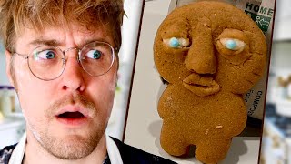 I Tried Baking the Cursed Gingerbread Man Cookie [upl. by Masera]