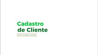 F5Resolve  Cadastro de Cliente [upl. by O'Shee]