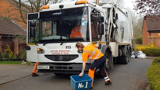 2013 Dennis Elite 2 Collecting Bags and Boxes In Milton Keynes [upl. by Viscardi]