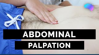 Abdominal Palpation  OSCE Guide  Clip  UKMLA  CPSA [upl. by Nelyahs]