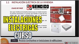 SENCICO CURSO DE INSTALACIONES ELECTRICAS DOMICILIARIAS CHARLA COMPLETA ELECTRICIDAD DEL HOGAR [upl. by Ambros219]