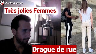 Comment draguer de Très Jolies femmes en drague de rue [upl. by Hymen]