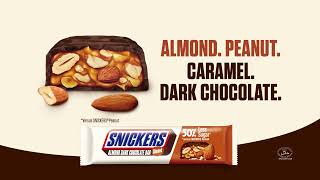 SNICKERS Almond Dark Chocolate 15s [upl. by Pierrepont]