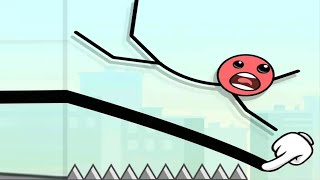 Mr Bounce  Funny Stickman Puzzle Game  All Levels  Gameplay Walkthrough [upl. by Levana]