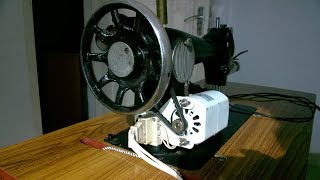 Motor fitting in sewing machine easy method [upl. by Kent320]