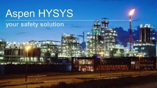 Aspen HYSYS – Your Safety Solution [upl. by Yasmine]