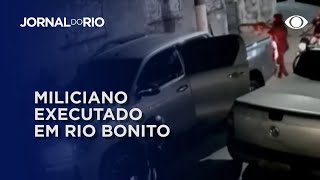 Execução de miliciano em Rio Bonito tem ligação com clonagem de carros [upl. by Arondell]