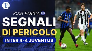 INTER JUVENTUS 44 PAREGGIO CHE SA DI SCONFITTA  POST PARTITA [upl. by Adhamh507]