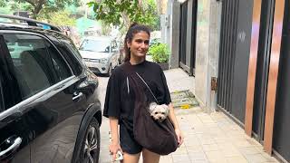 FATIMA SANA SHAIKH SNAPPED AT GYM IN JUHU  fatimasanashaikh gymvideo vrialvedio trending video [upl. by Nue]