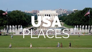 25 Best Places to Visit in the USA  Travel Video [upl. by Aticilef452]